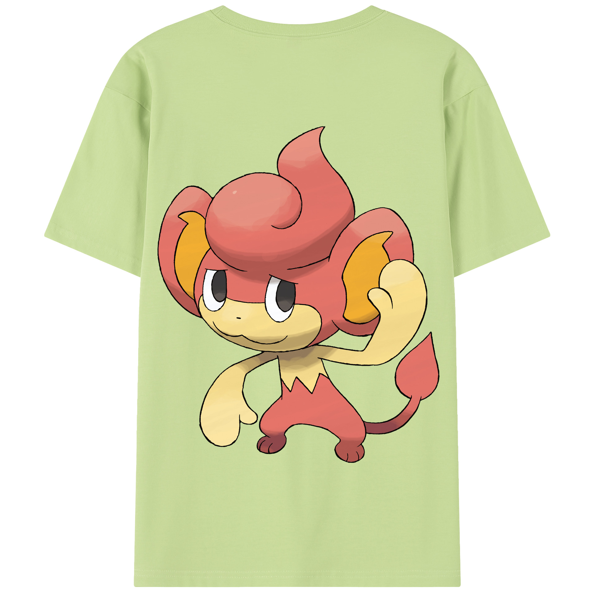 （画像用） ポケットモンスター Pokémon 綿100％半袖Tシャツ（背面プリント）